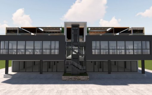 مشروع تصميم هيكلي لمركز تسوق بهيكل فولاذي مخصص في كوراساو، منطقة البحر الكاريبي